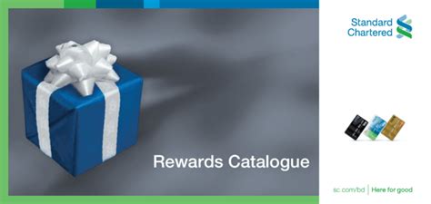 standard chartered reward points catalogue